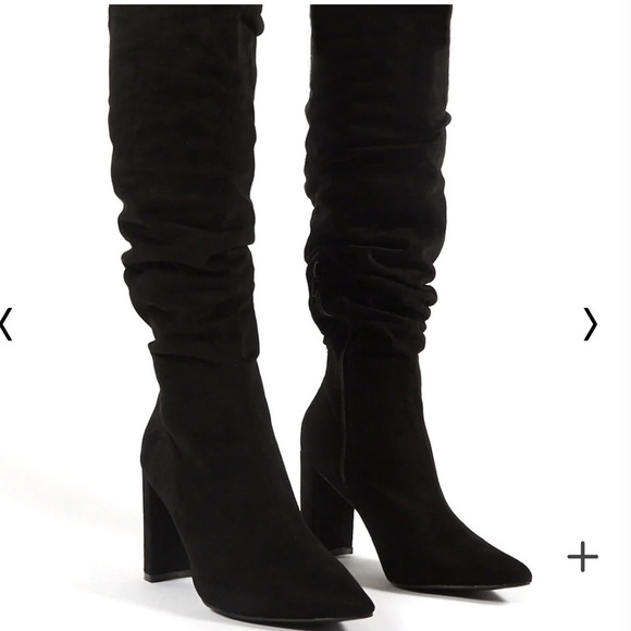 NWT Top Moda's Luxurious Knee High Boots - Size 5.5 - Picture 4 of 10